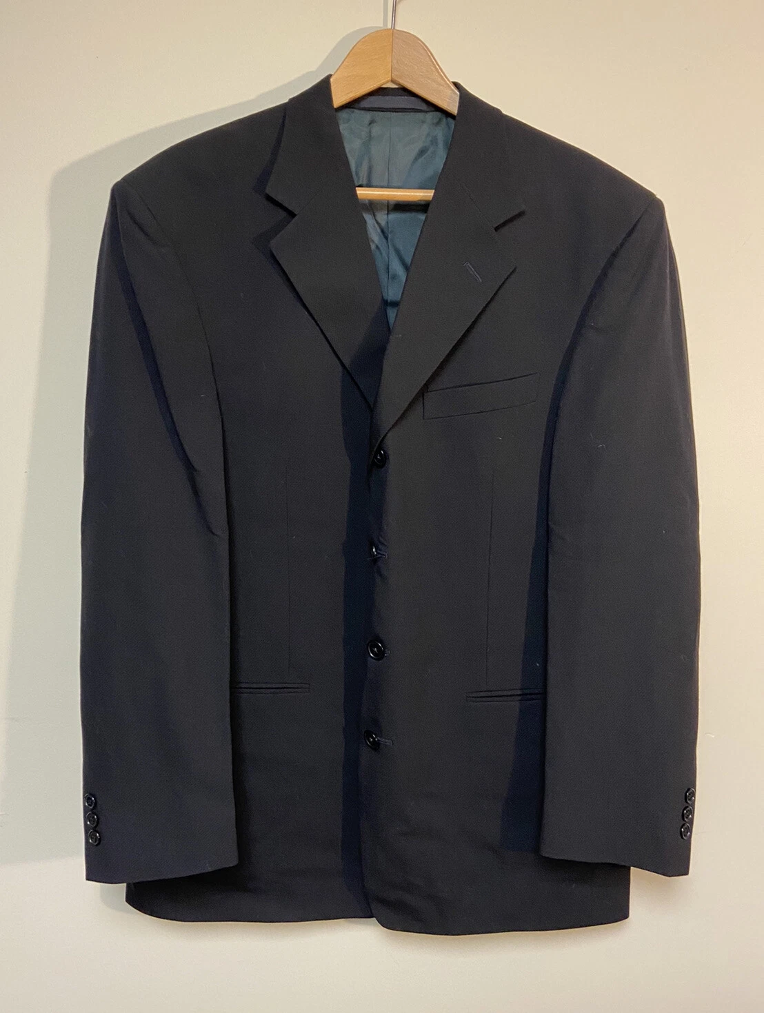 Giacca cappotto sportivo uomo Monsieur Givenchy 41 regular lana peggiorata italiana