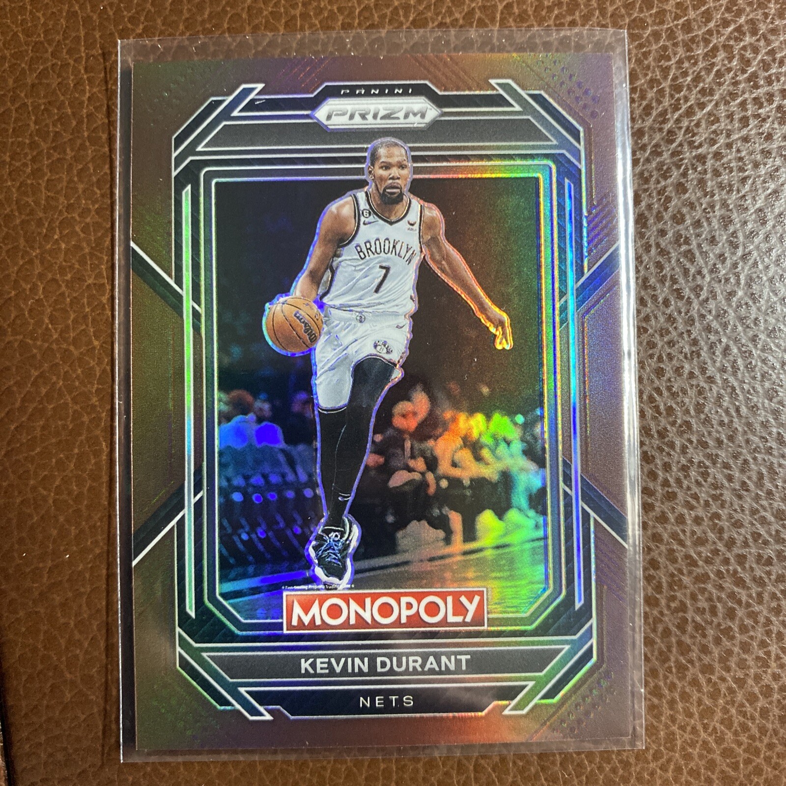 2022-23 PANINI PRIZM MONOPOLY BROWN BRONZE KEVIN DURANT /249 #7