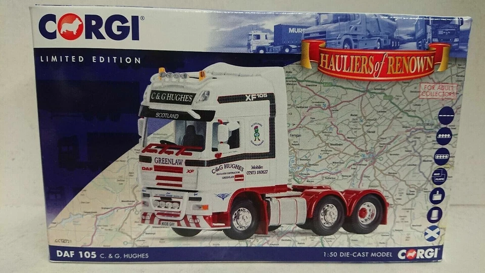 CORGI Truck - CC14121 DAF 105 C & G Hughes - NEW - Image 2 of 2
