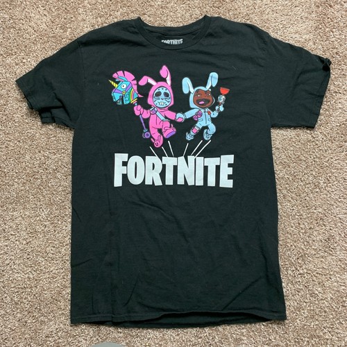 Fortnite Black Short Sleeve Adult Mens 