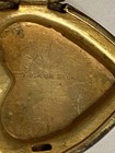 Vtg 1/20 10K Gold Filled on Sterling Heart Locket/Pendant — photo 4