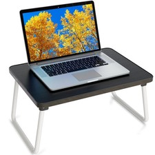 Lap Desks Laptop Tray for Bed or Couch,Portable Breakfast Serving Tray with F...