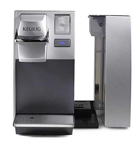 Cafetera comercial K155 Office Pro de una sola taza K-Cup Pod, plateada Foto 4 de 4