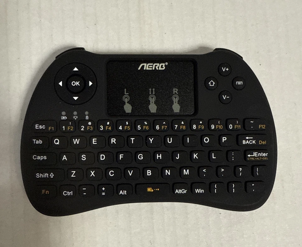 2.4GHz Mini Wireless Keyboard w/Mouse Touchpad LED Backlit New in Box - Image 3 of 4