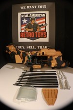Vintage GI Joe 1986 Tomahawk Helicopter 100 COMPLETE w Lift-Ticket & Extras