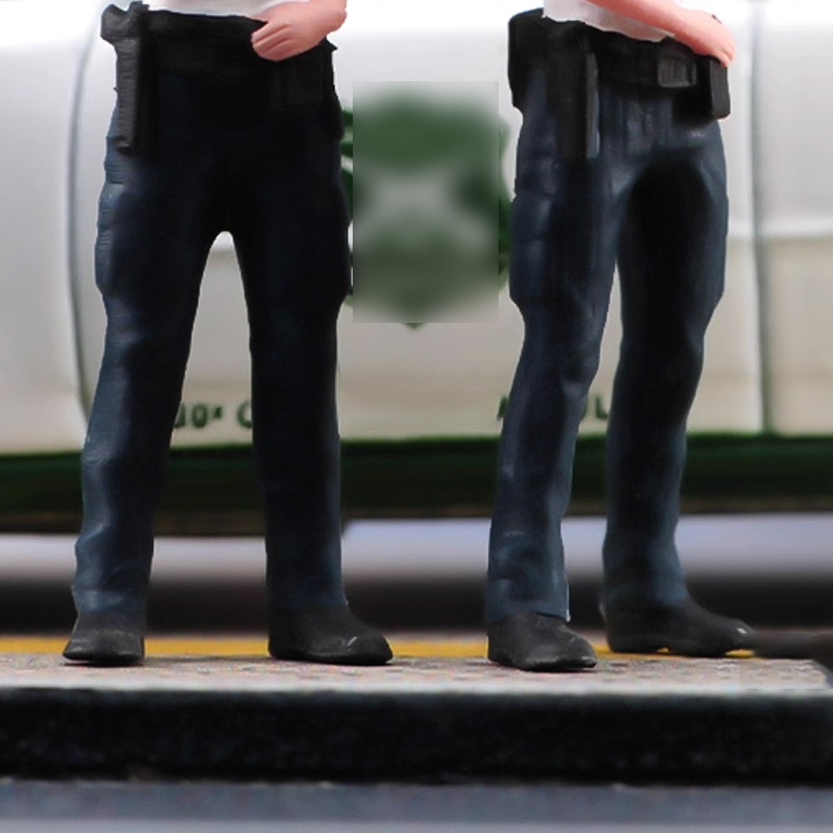 Figurines Miniatures Homme/femme Police - Plusieurs échelles (1/72 à 1/18) - Résine - Neuf Pour Diorama