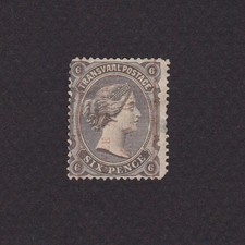 TRANSVAAL SOUTH AFRICA 1885, SG# 190, CV £85, Heavily Hinged