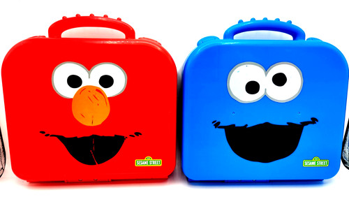 SESAME STREET On the Go Letters & Numbers Elmo & Cookie Monster - Complete