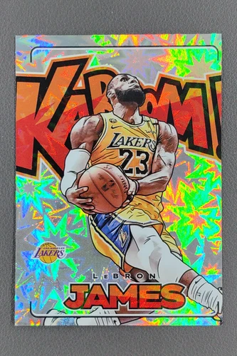2023-24 Panini Crown Royale LeBron James Kaboom! #2 SSP Lakers