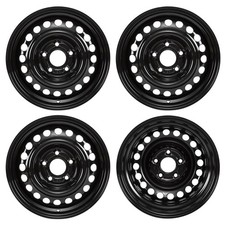 New 15x6 Inch Black Steel Wheel Rim for Kia Forte 2017,2018,15 Inch Black Direct