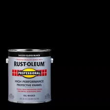 1 Gal. High Performance Protective Enamel Gloss Black Oil-Based Interior/Exterio