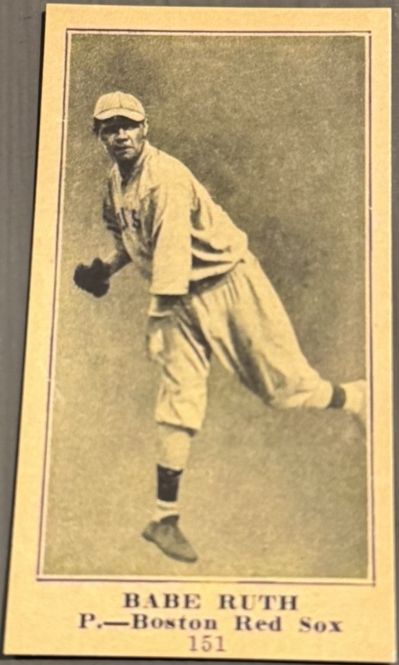 1916 Sporting News - Babe Ruth #151 for sale online | eBay