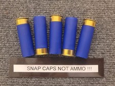 Read Ad 5- Pcs 12 Gauge 2 34 Snap Caps Training Rounds Set Of 5 12 Ga 12ga