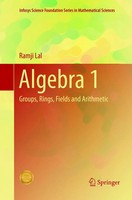 Ramji Lal | Algebra 1 | Taschenbuch | Englisch (2018) | Xvii | Springer