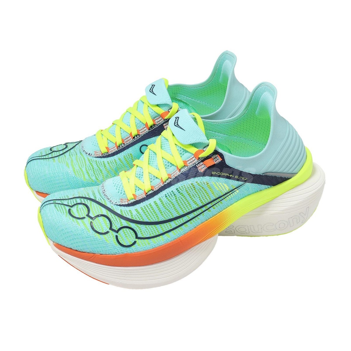 Saucony Endorphin Elite 2 Splash Fire Men Unisex Racing Running