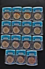 1988 American Silver Eagles (15) Consecutively Numbered-ANACS MS69-Blue Label