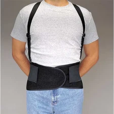 Allegro Industries 7176-01 Back Support,S,26In To 32In,Black