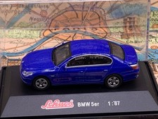 Schuco model car 1:87 H0 BMW 5 Series blue
