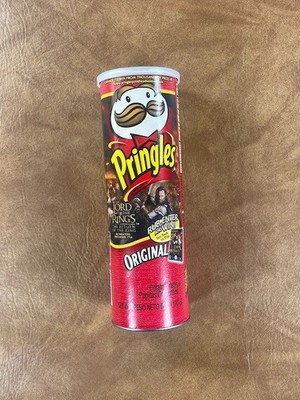 RARE - 2003 Lord Of The Rings LOTR  - Return Of The King Movie EMPTY Pringles