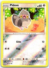 Pidove 174/236 Reverse Holo SM - Unified Minds NM Pokemon TCG
