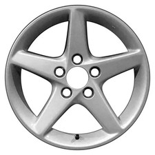 For Acura Rsx 02-04 Cci 5-spoke Silver 16x6.5 Alloy Factory Wheel Remanufactured