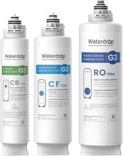 Waterdrop G3 Replacement Filter, Replacement for WD-G3-W 400GPD Reverse Osmosis