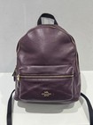 Coach Leather Backpack