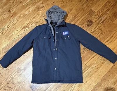 Dickies Sherwin Williams Hoodie Men's M Black Thermal Lined Full