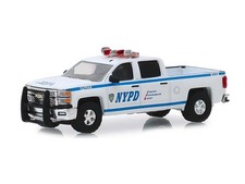 2015 Chevrolet Silverado - NYPD Diecast 1:64 Scale Model - Greenlight 30093