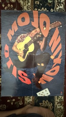 Mojo Nixon Otis Tour Poster, 1990, Previously Folded, Very Good Condition, 24x18