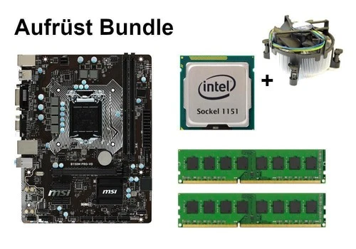 Bundle MSI B150M Pro-VD + Intel Core i3 + 8GB - 32GB RAM
