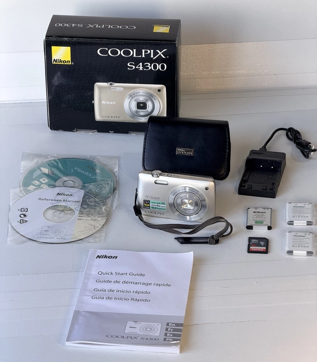 Nikon cool pix 4300 バッテリーチャージャー付き CF付き 動作確認済