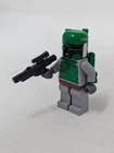 LEGO Stars Wars Boba Fett Blue Gray Dark Red Helmet Minifigure sw0002b 852552