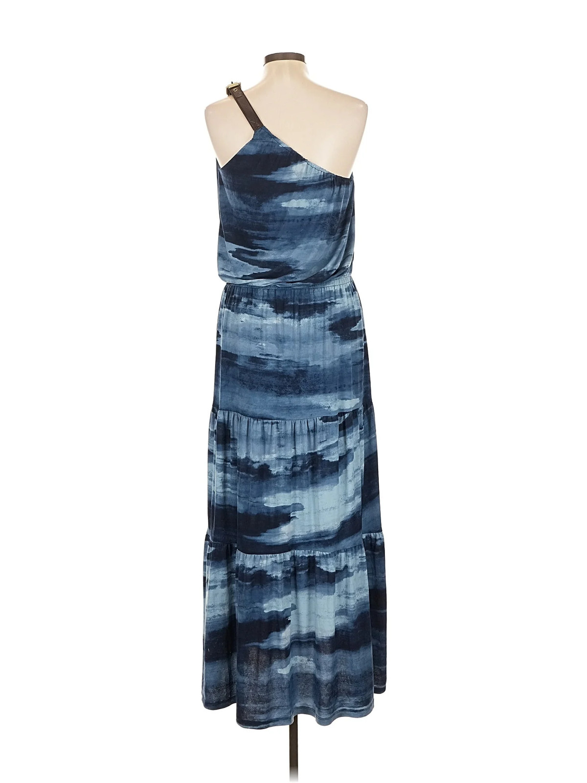 MICHAEL Michael Kors Women Blue Casual Dress L thumbnail 2