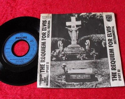 Single 7'' The Requiem For Elvis Part 1 + 2 (Vocal Regina)