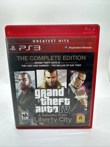 Grand Theft Auto IV -- Complete Edition (Sony PlayStation 3, 2008)
