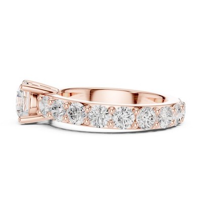 3 Ct Lab Grown Diamond Ring ? Exclusive Luxury Fine Jewelry 14K Gold Over B256