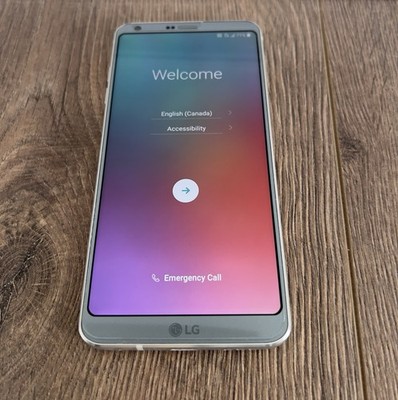 LG G6 32GB Platinum Canadian Model (LG-H873) Unlocked - Hi-Fi Quad DAC