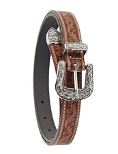  Western Fashion Cowgirl Cowboy belts for Girls Fit waist: 24-26 in Brown-148