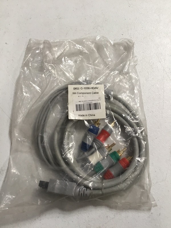 C-1036-HDAV New Component AV Cable For Wii-WiiU