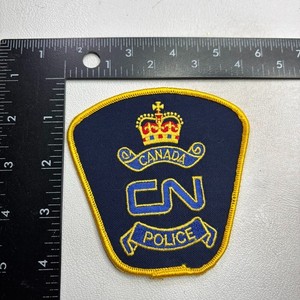 CANADA CN Police Patch (Law Enforcement) 50D3