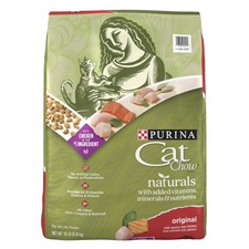 Naturals Dry Cat Food Chicken & Salmon 18 lb Bag 2.06 per pound