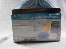 Apollo Deluxe Slide Tray Item 3280-03/Blue - Compatible With All Projecters