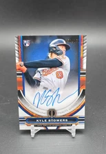 2023 Topps Tribute - Tribute Autographs Kyle Stowers #TA-KS Blue /150 (AU, RC)