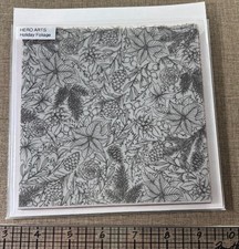 Hero Arts Holiday Foliage Stamp
