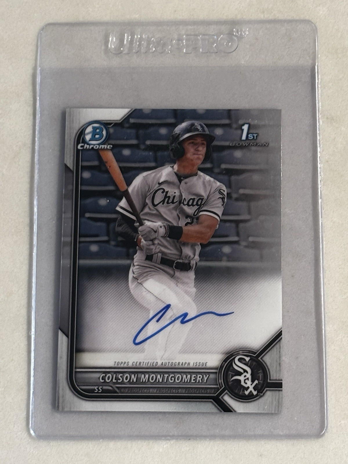 2022 Bowman Chrome - Colson Montgomery - 1st Bowman Auto