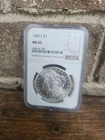 1880-S $1 Morgan Dollar NGC MS63 90% Silver San Francisco US Coin