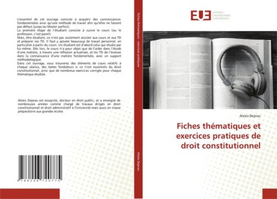 Alexis Deprau | Fiches thématiques et exercices pratiques de droit...