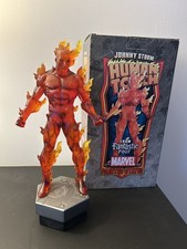 Bowen Designs Human Torch Johnny Storm Statue Fantastic Four Marvel RARE 