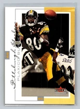 2001 Fleer Genuine #79 Plaxico Burress Pittsburgh Steelers Football Card